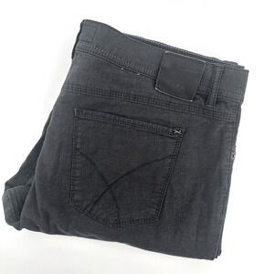 Brax Feel Good Pants Mens 38x34 Black‎ Micro Texture Casual Trousers Fits 36x32